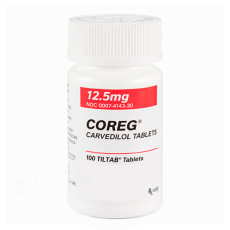 Coreg 3.125/6.25/12.5/25 mg comprimés