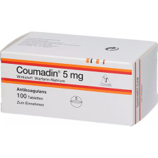 Coumadin 1/2/2.5/5 mg comprimés