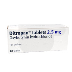 Ditropan 2.5/5 mg comprimés
