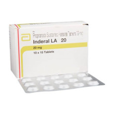 Inderal LA 20 mg comprimés