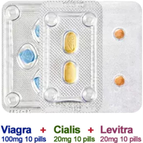 Super ED Pack 100+20+20 mg comprimés