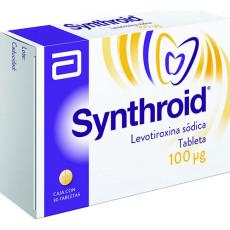 Synthroid 25/50/75/100/125/150/200 mcg comprimés