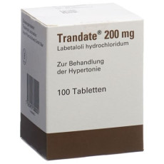 Trandate 50/100/200 mg comprimés