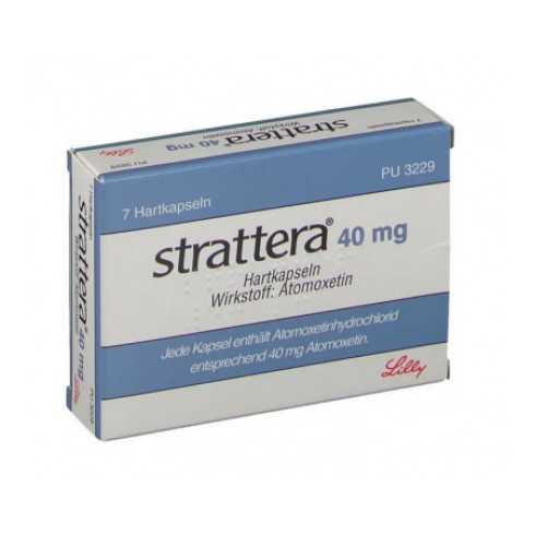 Strattera 10/18/25/40 mg comprimés