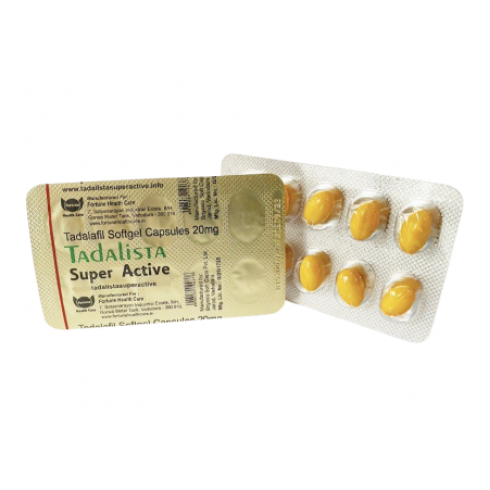 Tadalista Super Active 20 mg comprimés