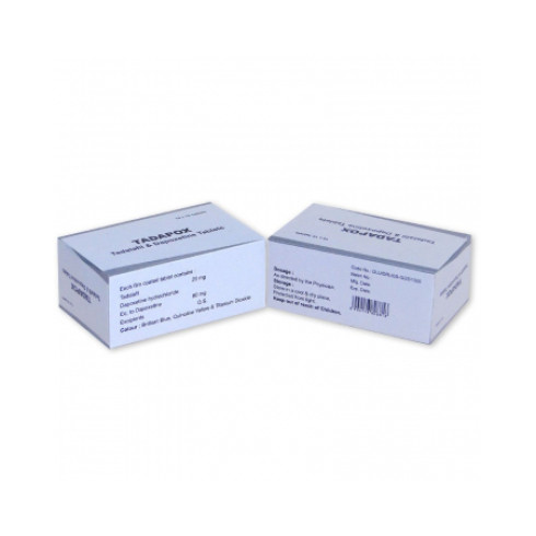 Tadapox 20+60 mg comprimés