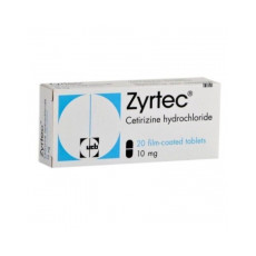 Zyrtec 10 mg comprimés